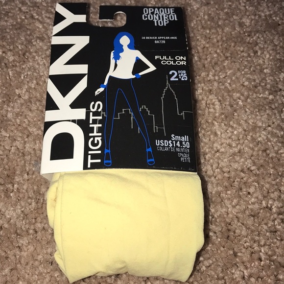 Dkny Other - 💰Yellow Tights